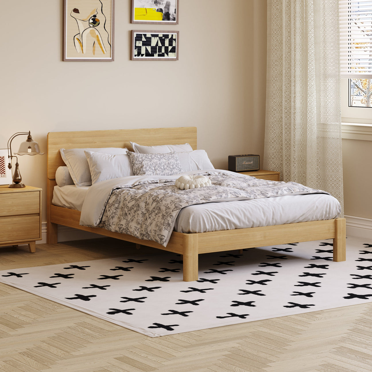 Modena Bedframe, Queen