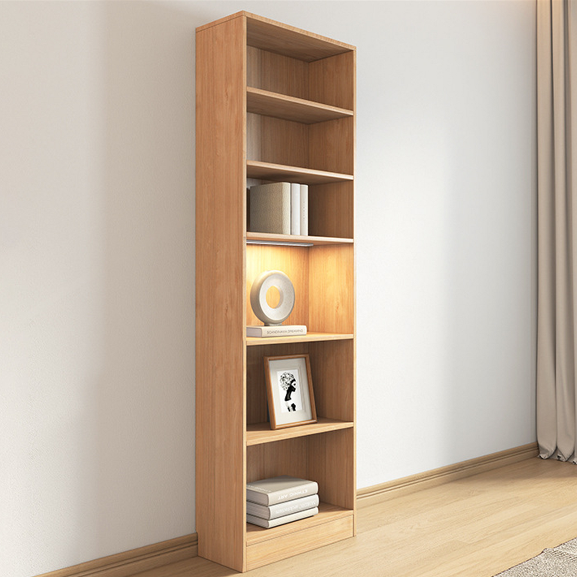 Borgo display cabinet, 0.6M, OAK