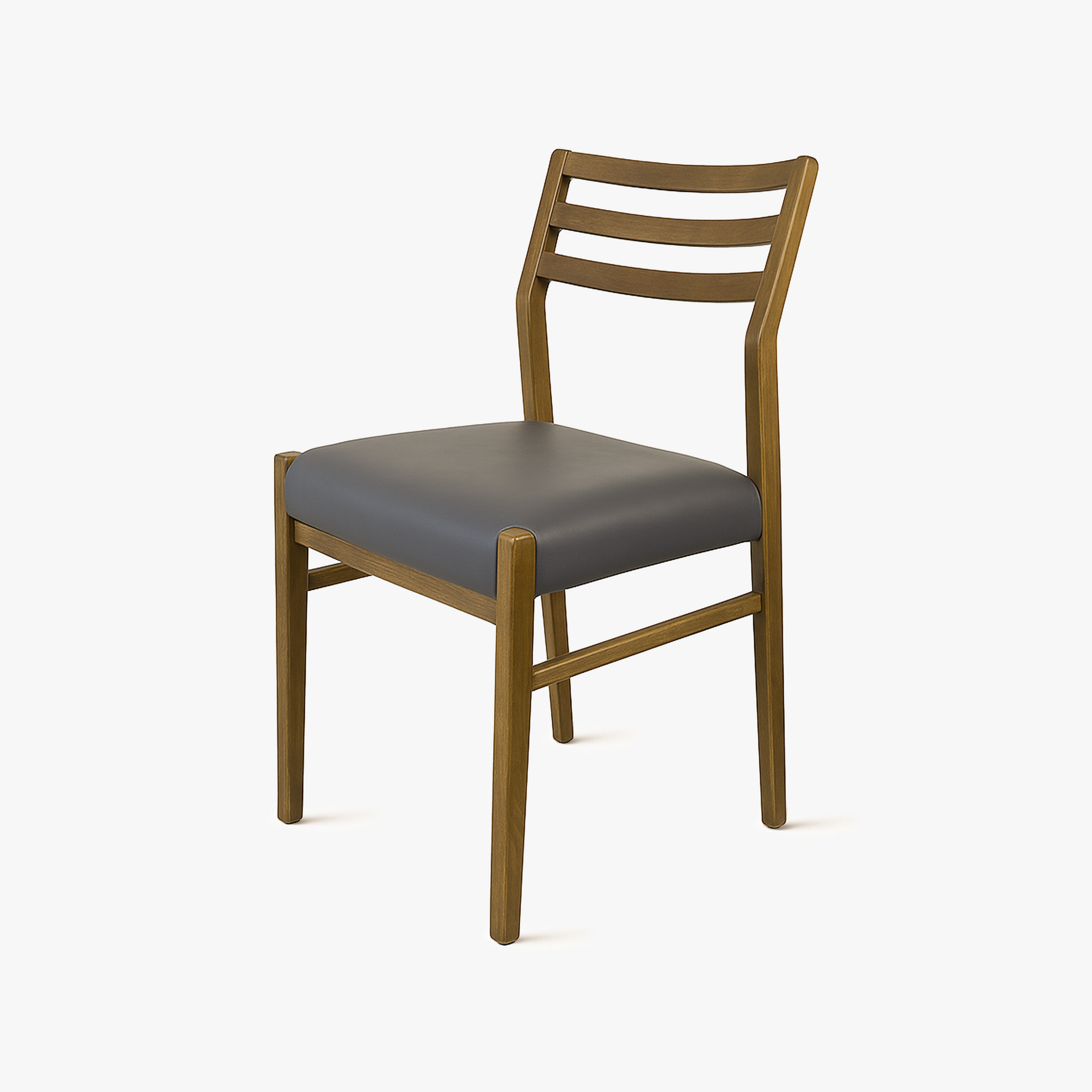 Lodi Dining chair, Walnut, Set of 2