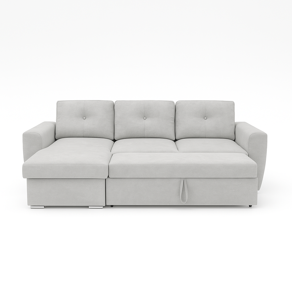 Cuneo Sofa Bed, Beige Sofa
