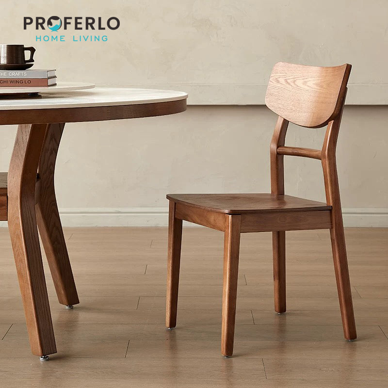 Arezzo Dining Chair, Walnut(Set of 2)