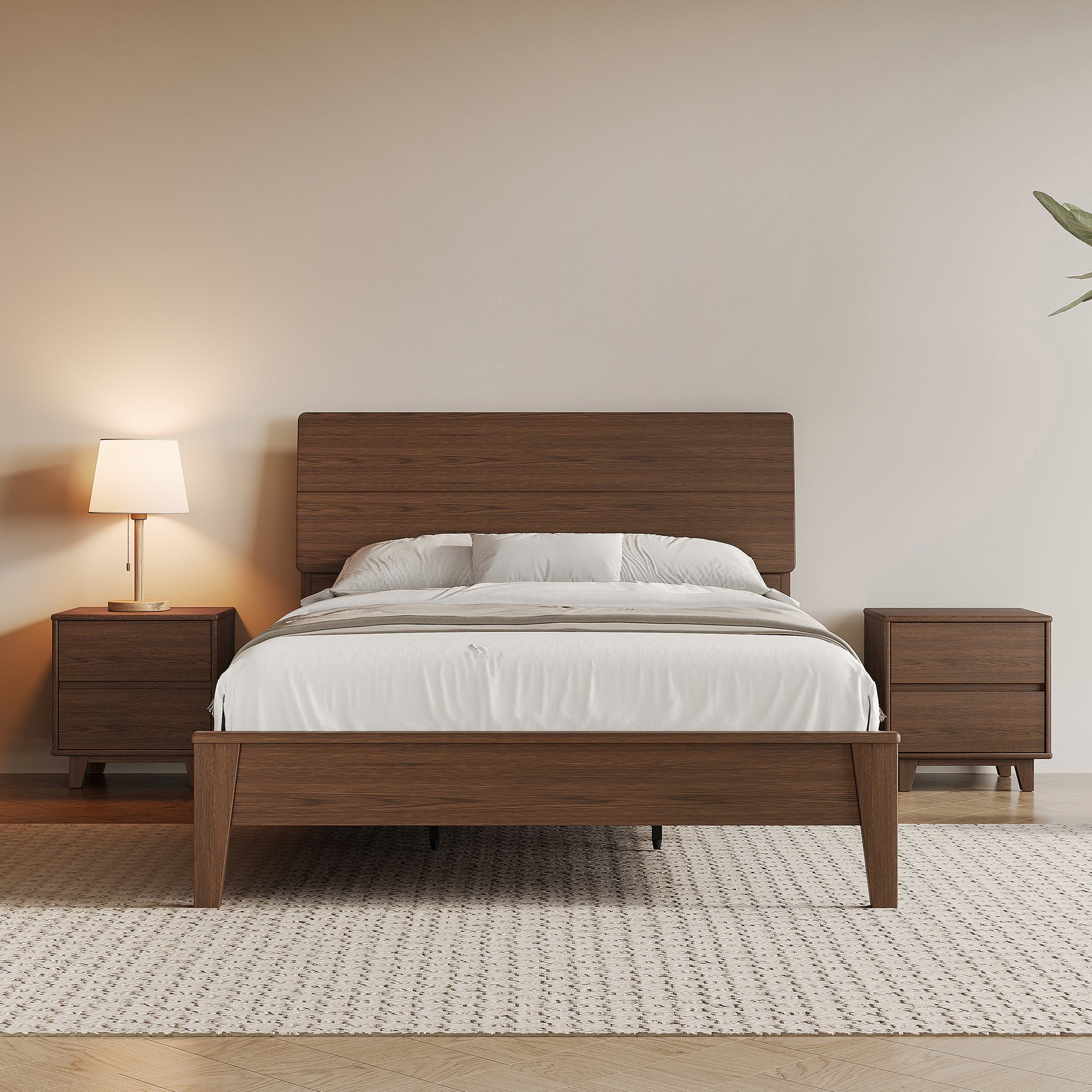 Arezzo Solidwood Bed frame, Queen