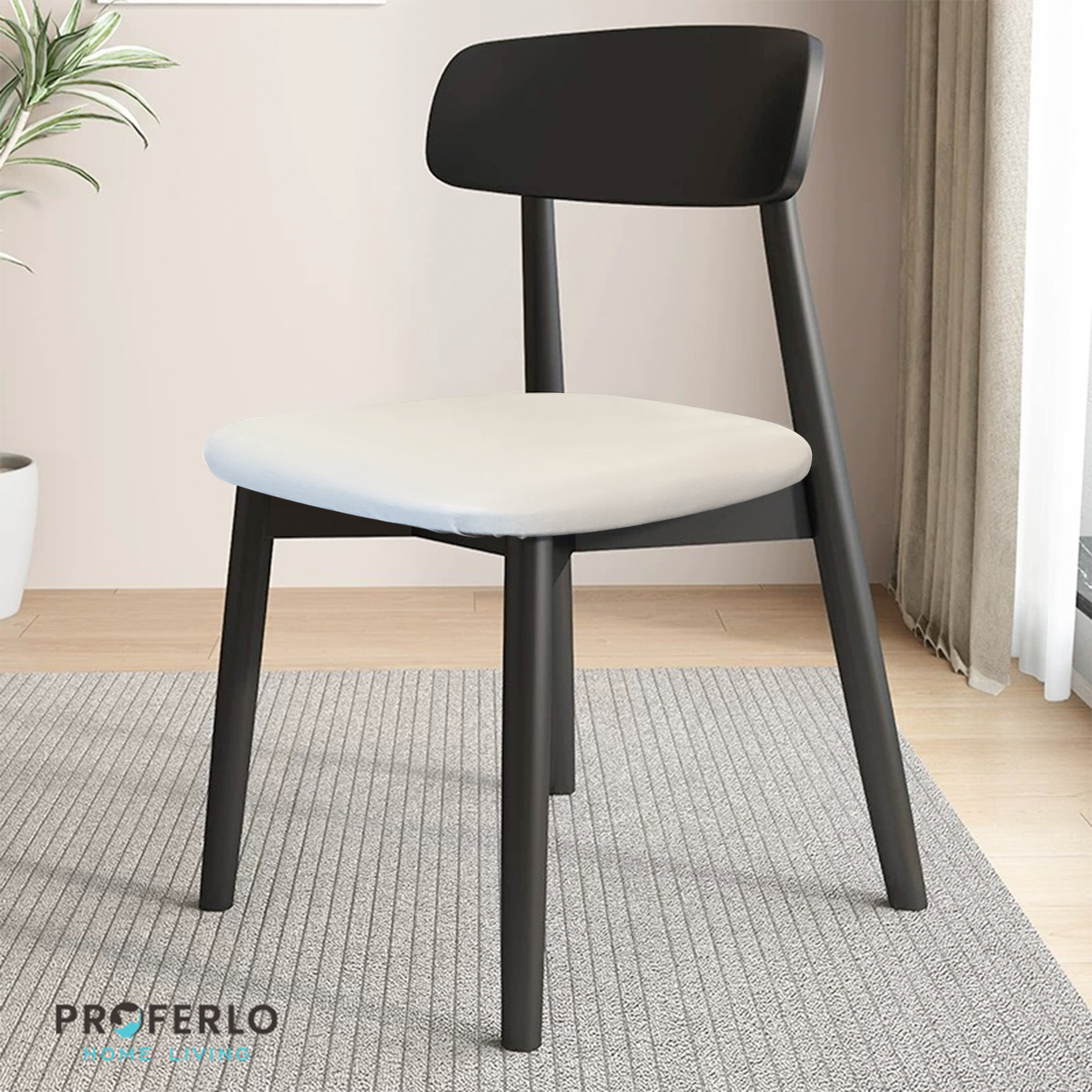 Bari Grey Dining Chair(Set of 2)