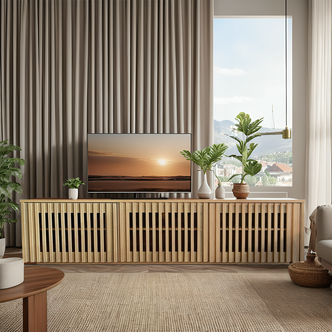 Anzio TV Stand, Oak