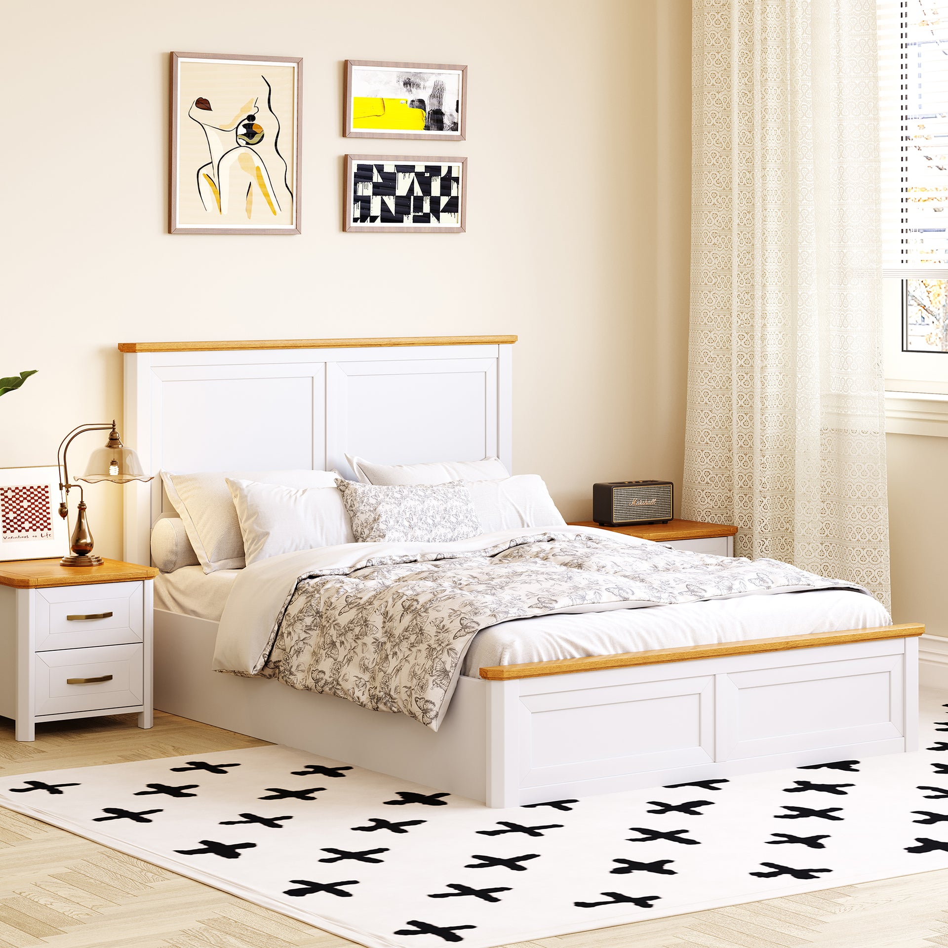 Stoven Storage Bedframe, Queen