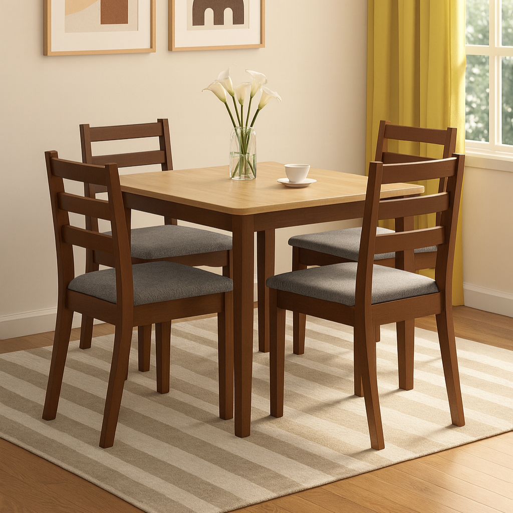 Armati Dining Chair, Set of 2, Claro Walnut