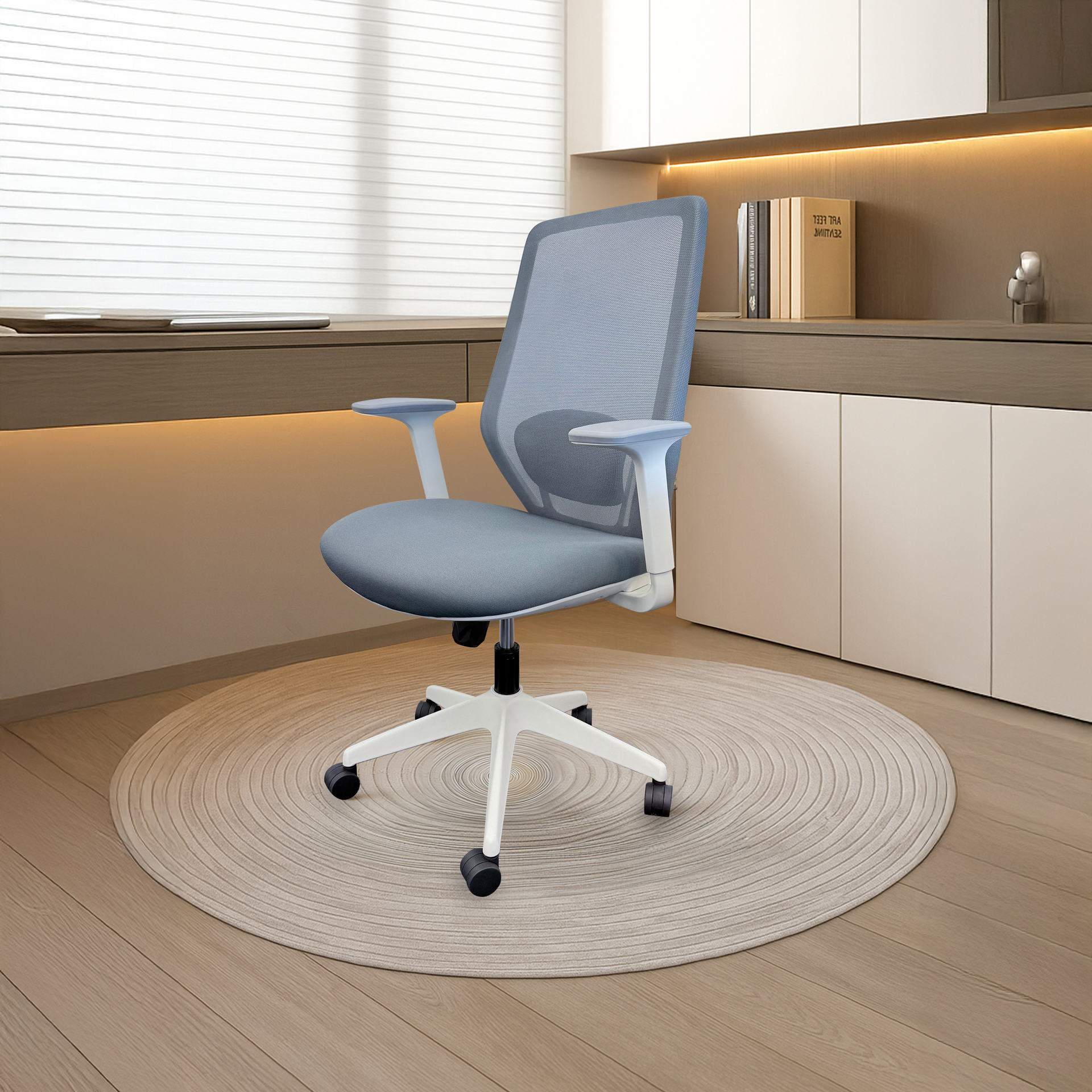 Fomia Office Chair, Light grey