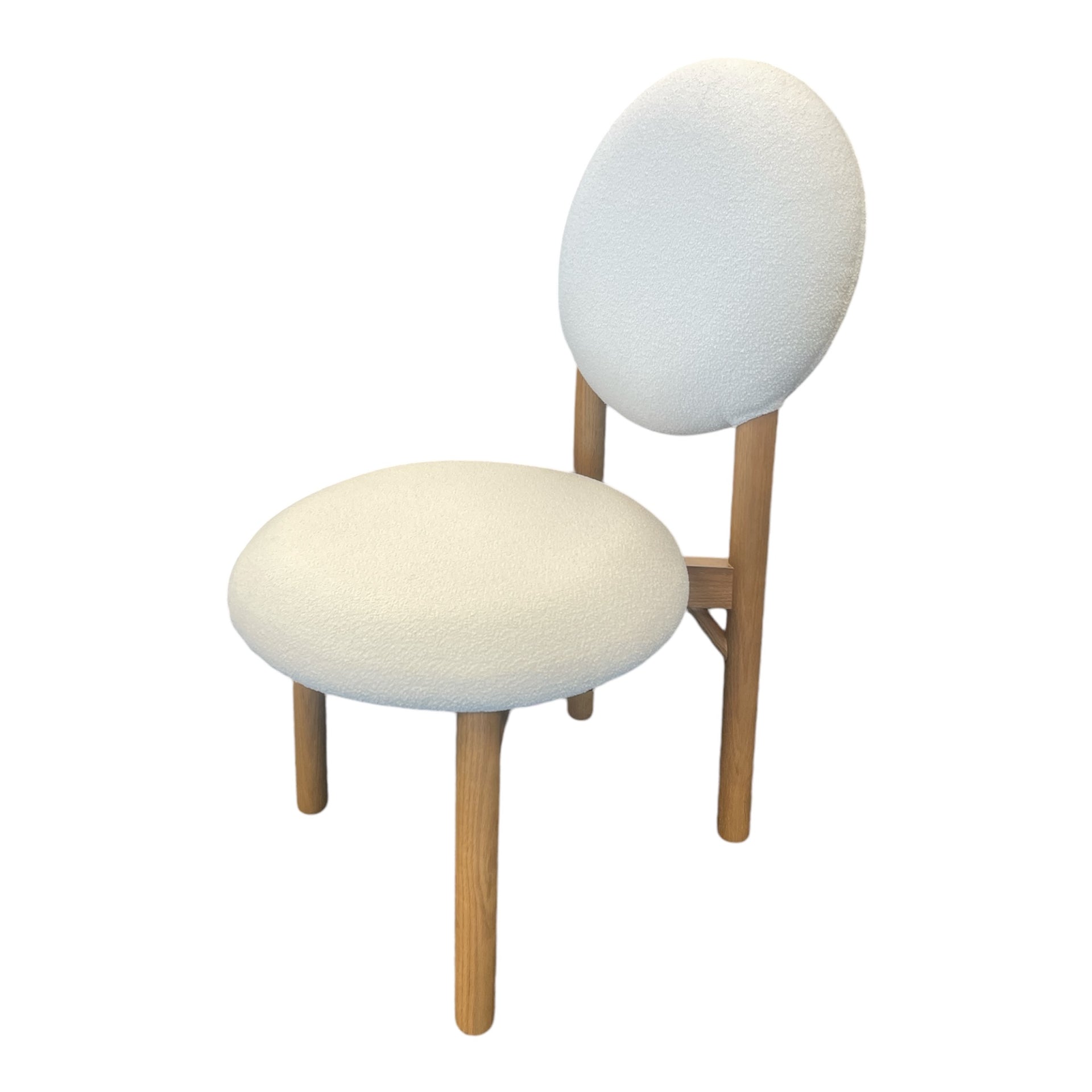 Bono Solidwood Dining Chair, Beige, Set of 2