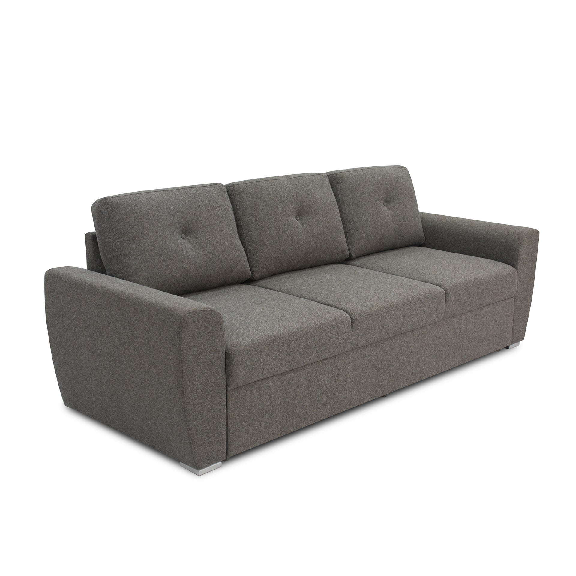 Matera 3 seater Sofa bed, Dark brown