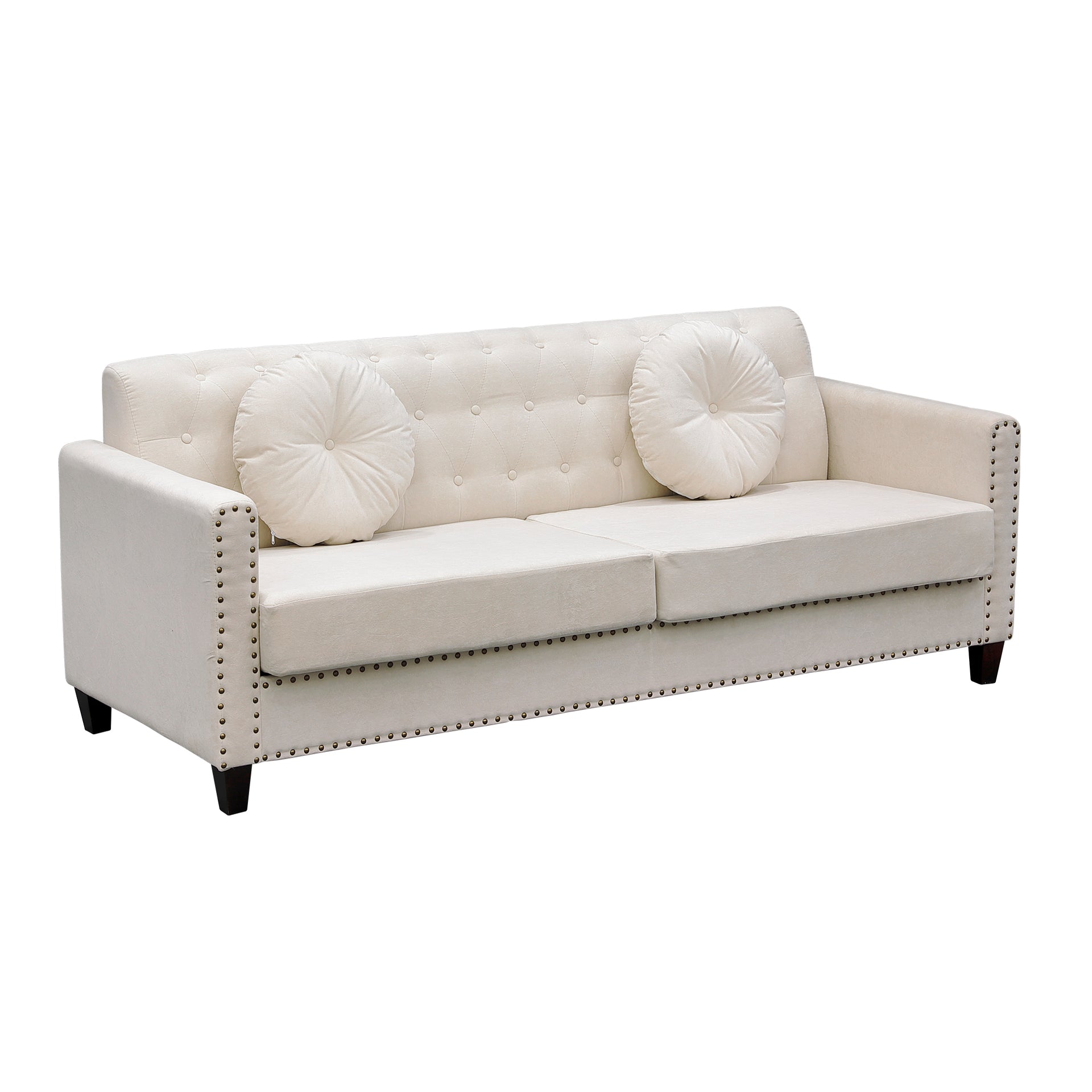 Civita 3 Seater Sofa, Beige