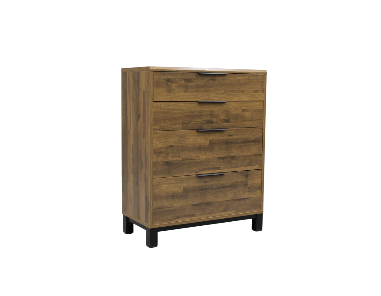 Corsi 4 Drawer Tallboy, Elm