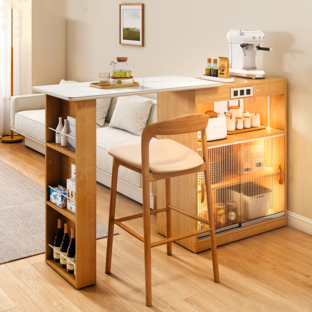 Extendable bar deals table