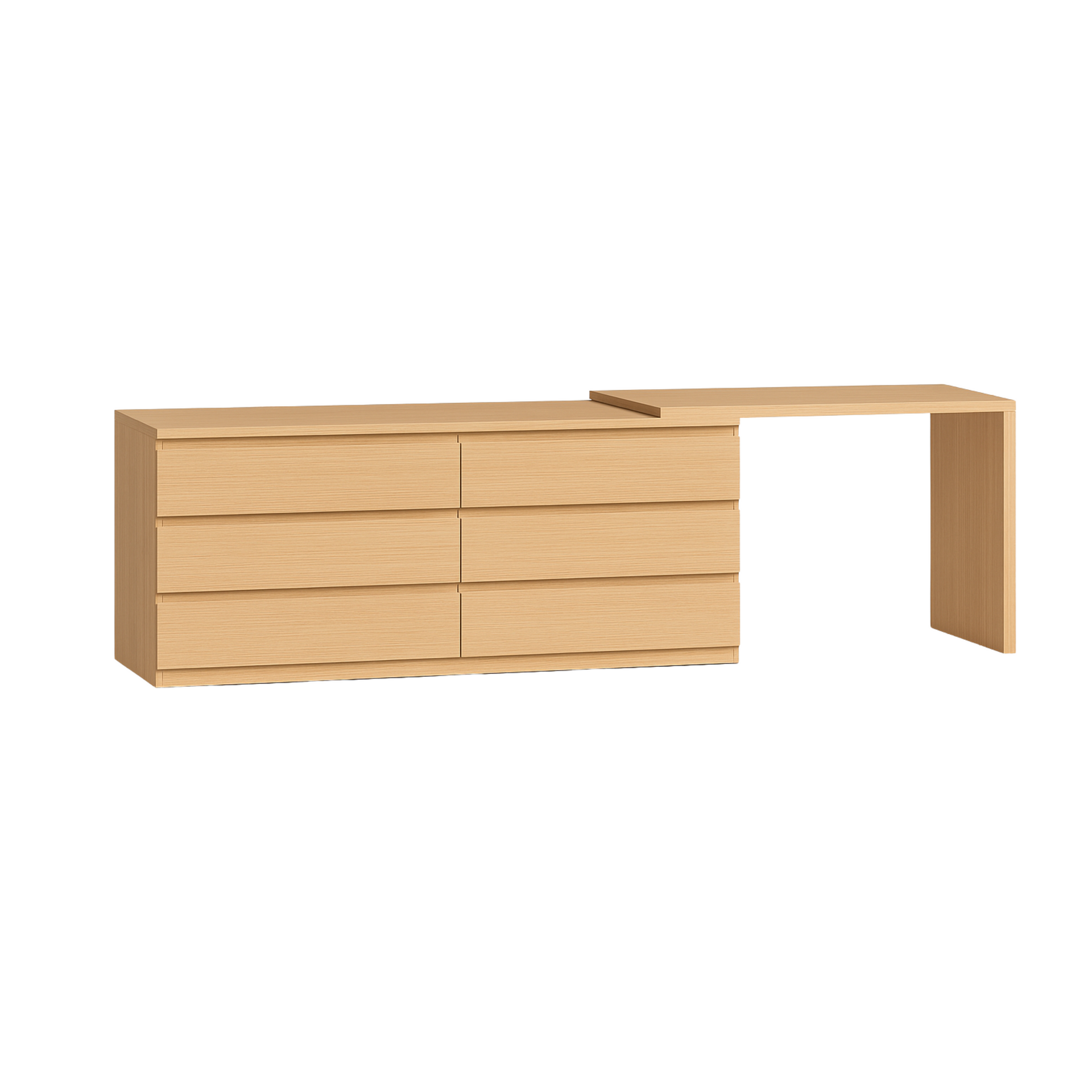 Sotta Extension Table, 1.2M, Oak