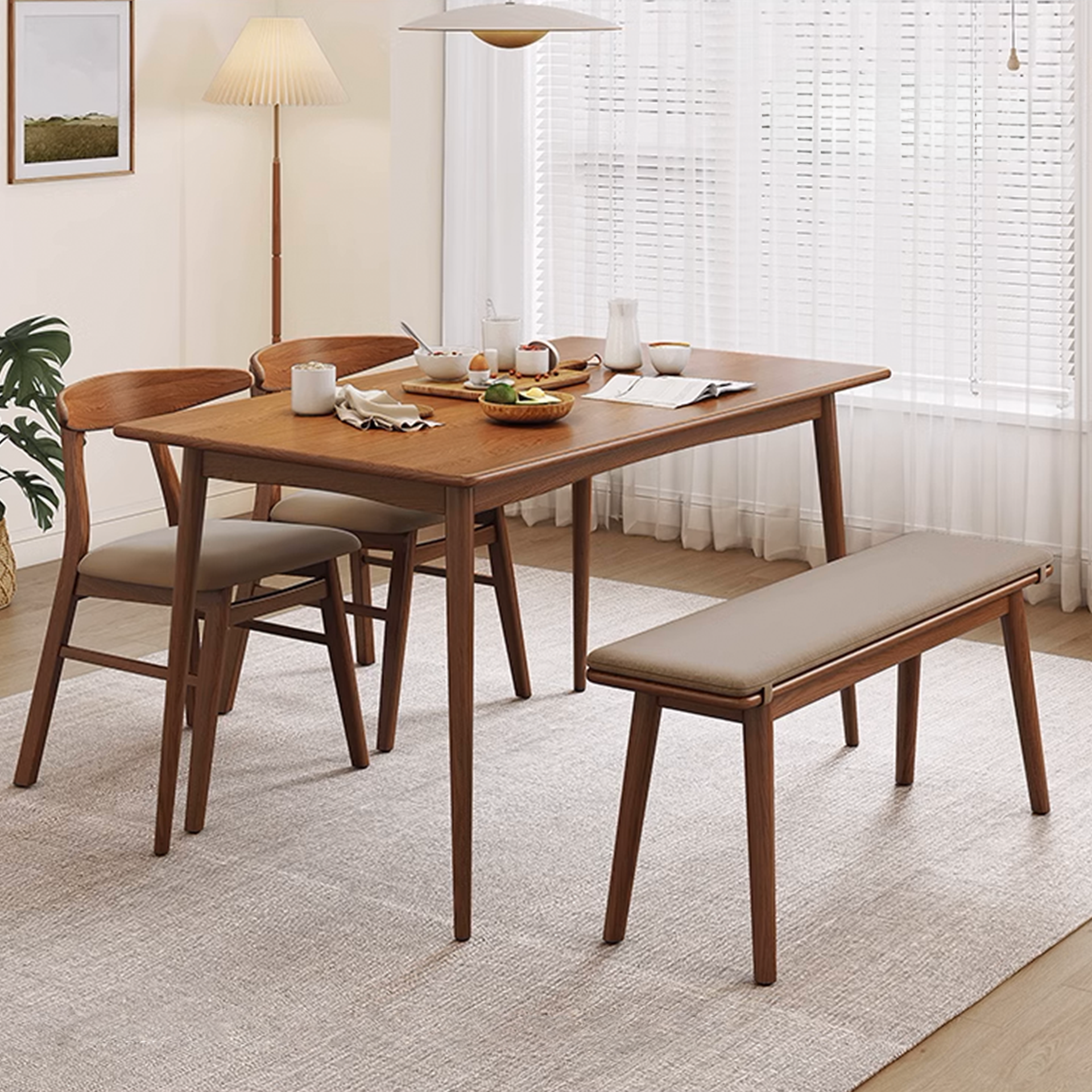 Legnano Dining Table, 1.6M, Walnut