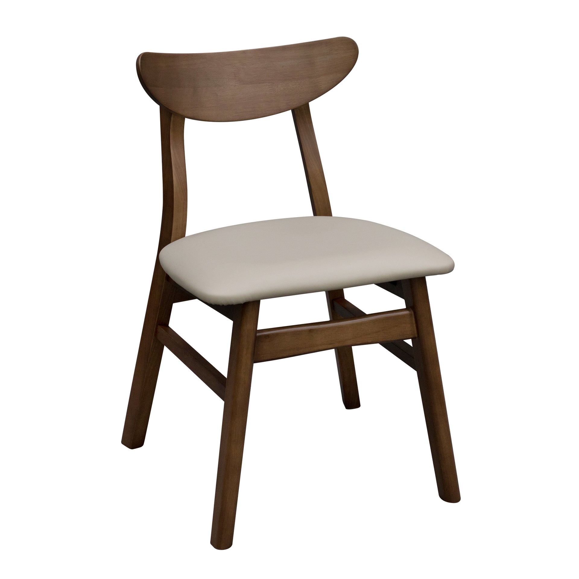 Legnano Hansen Dining Chair, Walnut, Set of 2