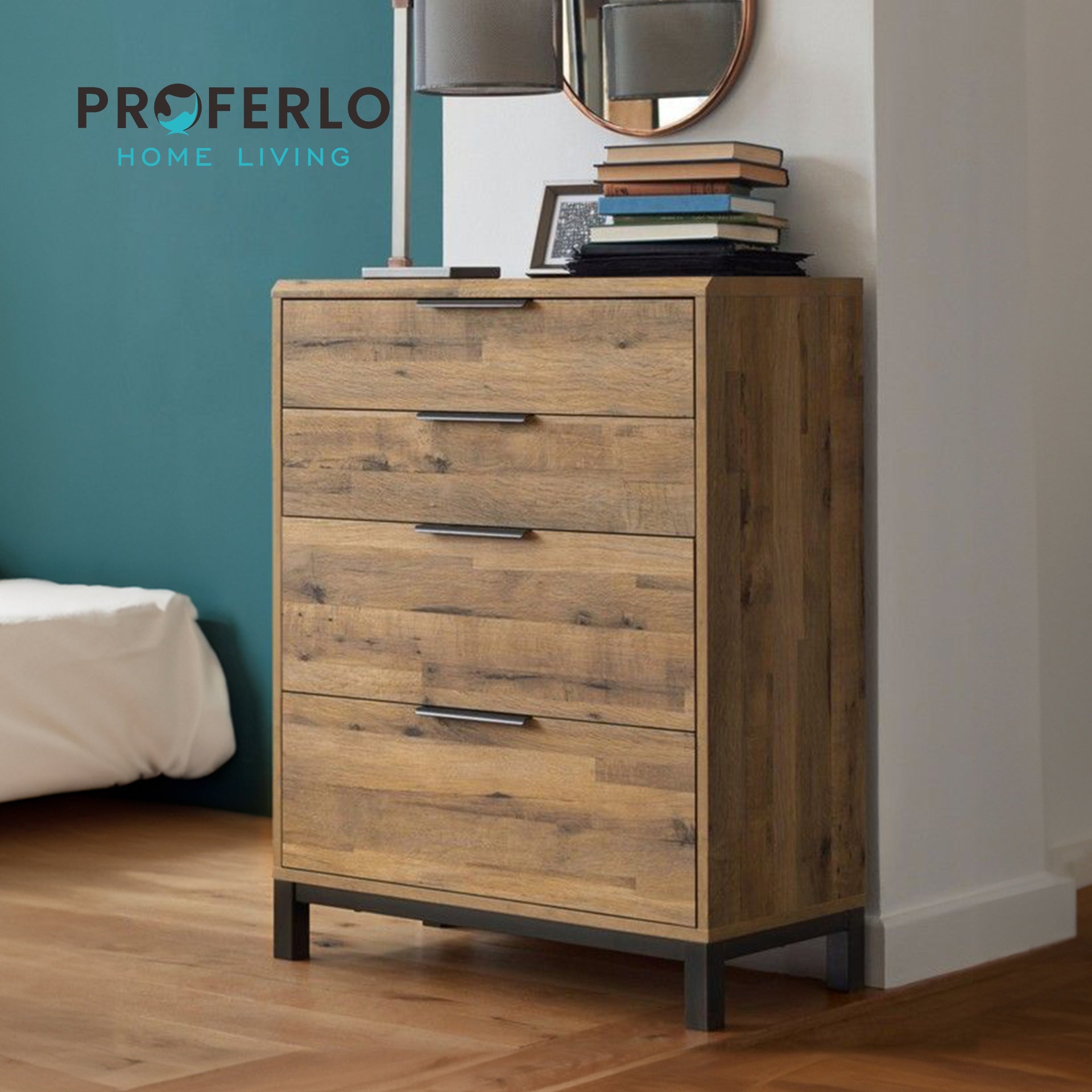 Corsi Storage Cabinet, Elm