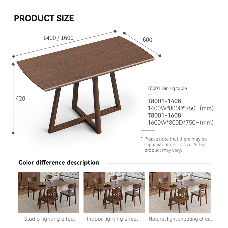 Arezzo Blade Dining Table 1.4M