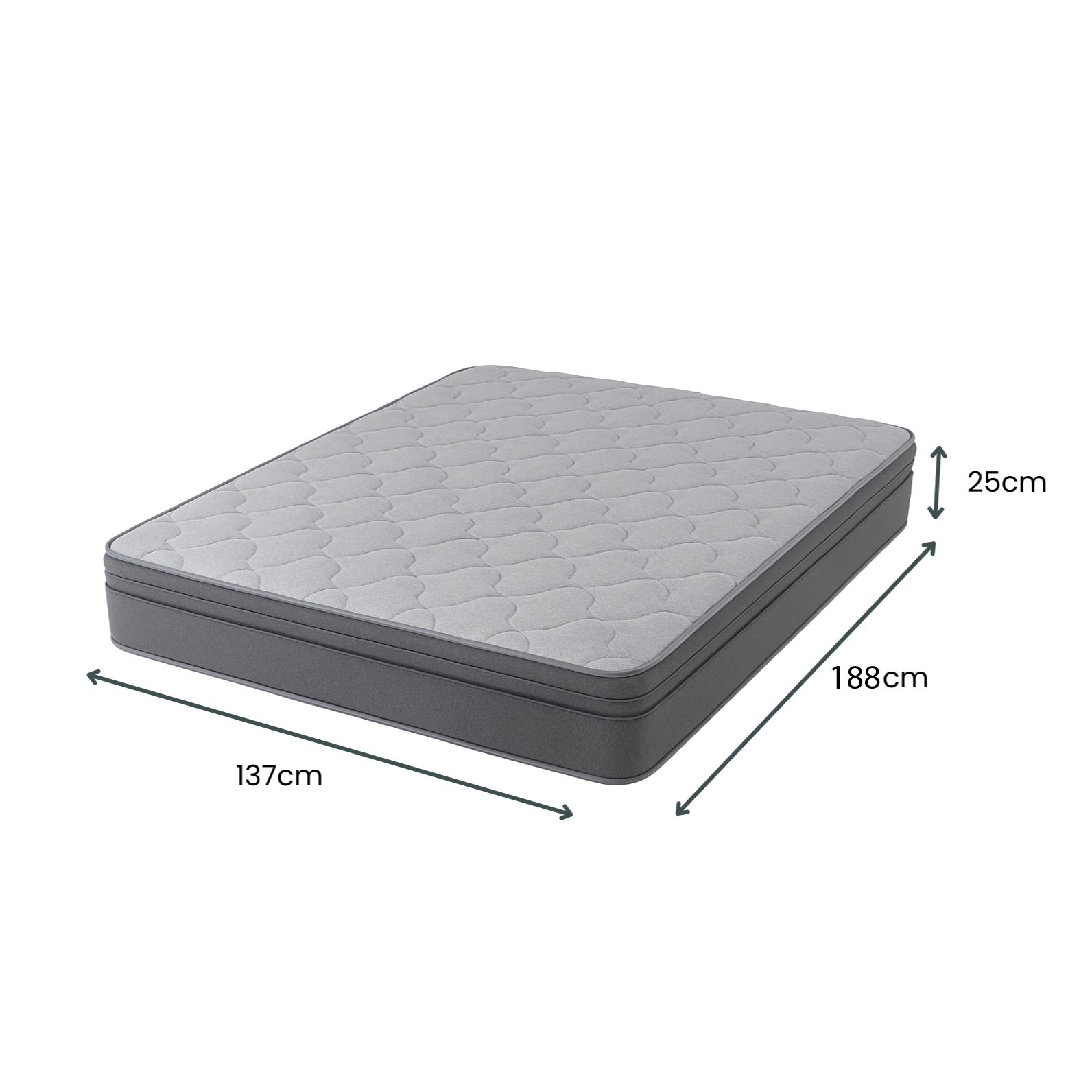 Fabro Coconut Mattress, Double
