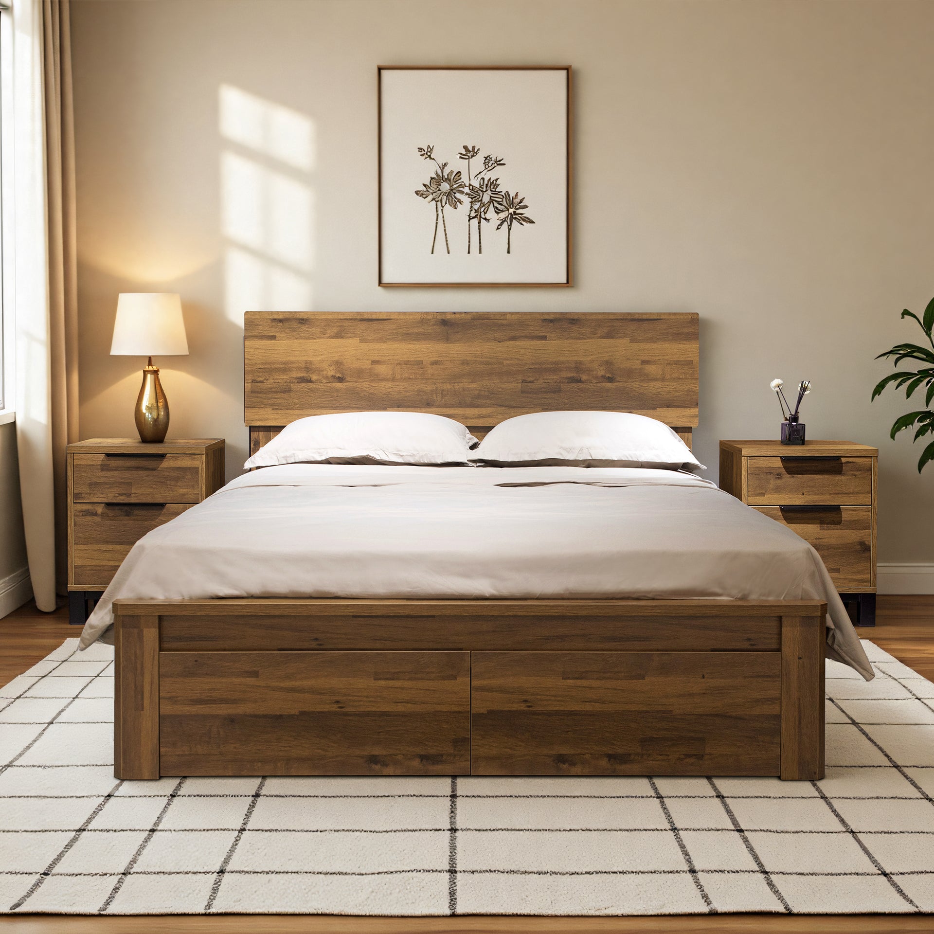 Corsi Storage Bed Frame, King