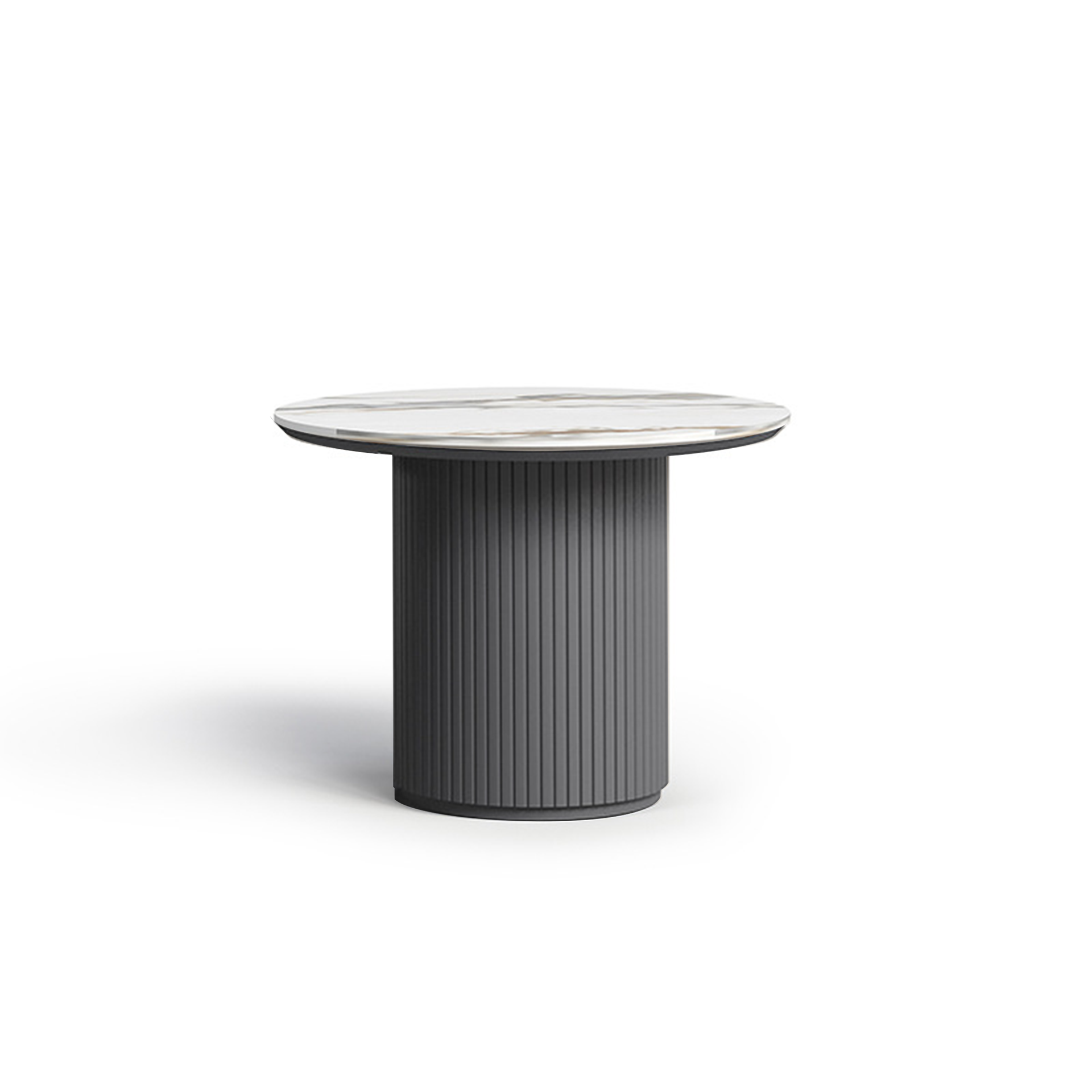 Bruil coffee table 60CM, White & Grey