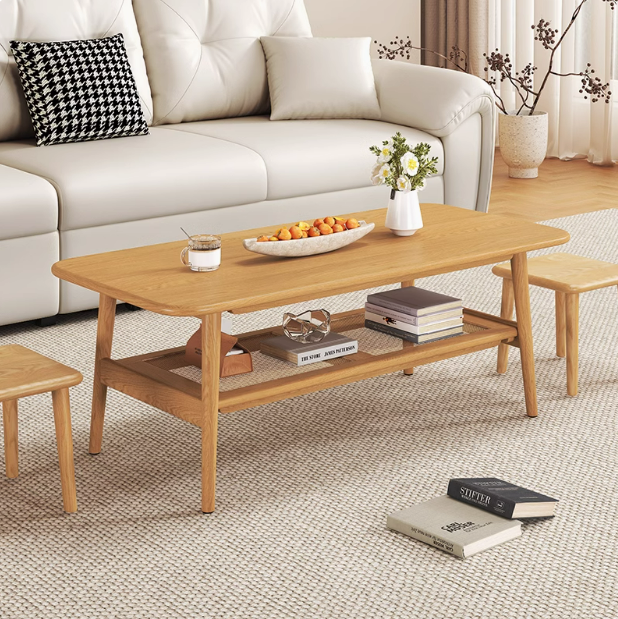 Remini Coffee Table, 1.2M, Wood