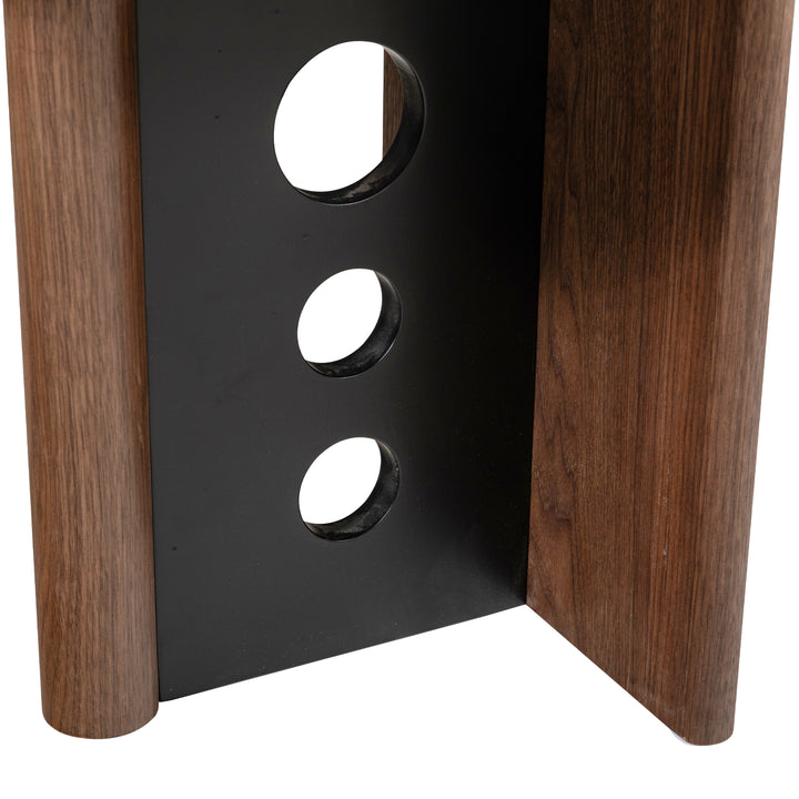 Coffee Table, White/Black/Walnut