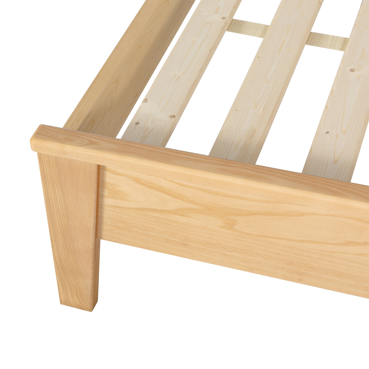 Arezzo-C Solidwood Bedframe w USB Charger, King Single