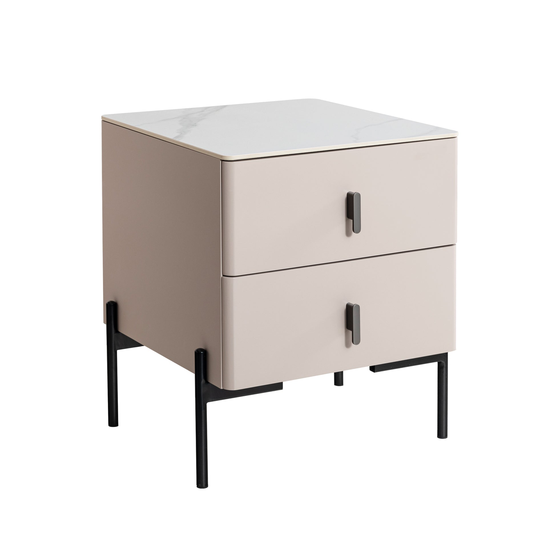 Merano Bedside Table, Grey