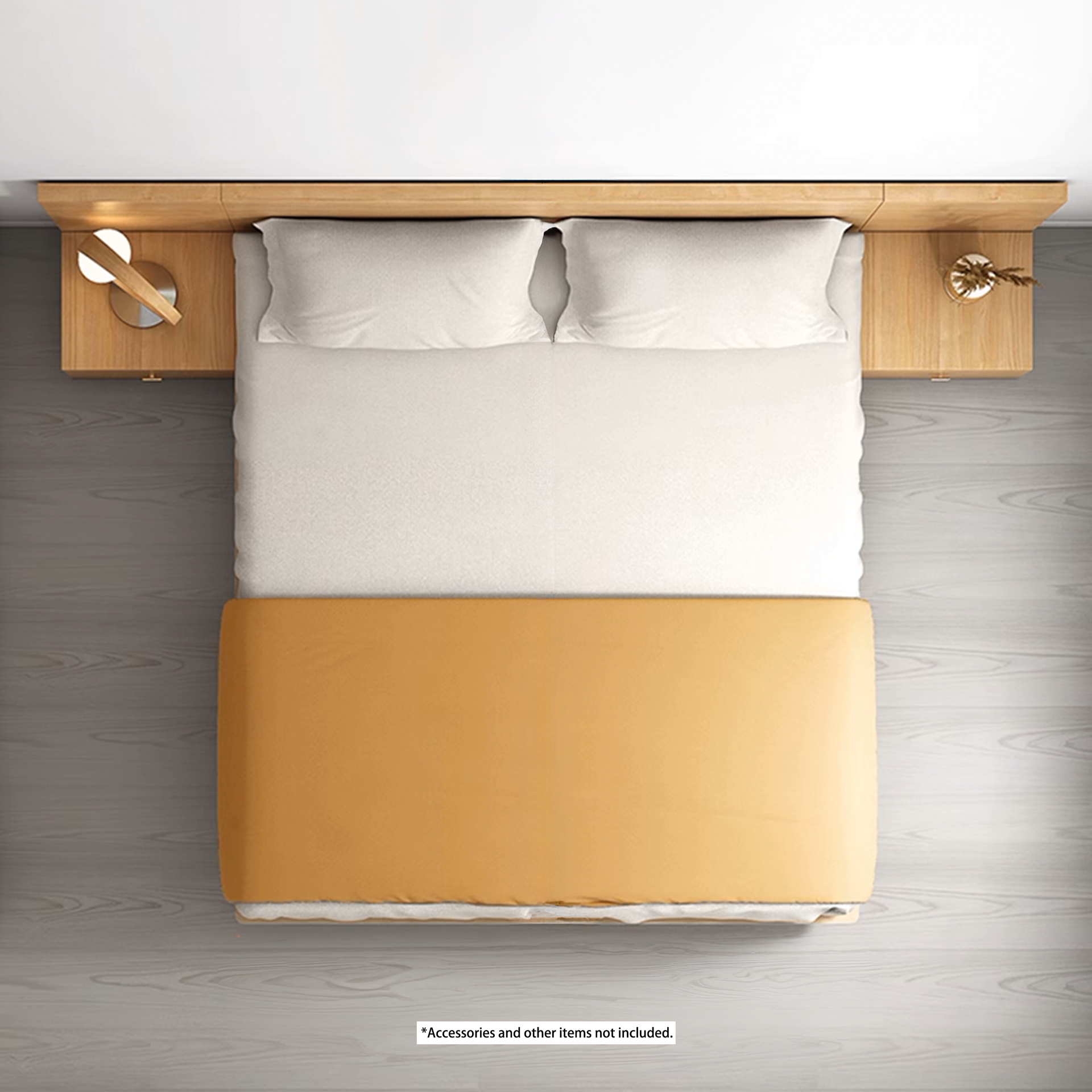Ovada Storage bed, King, Oak