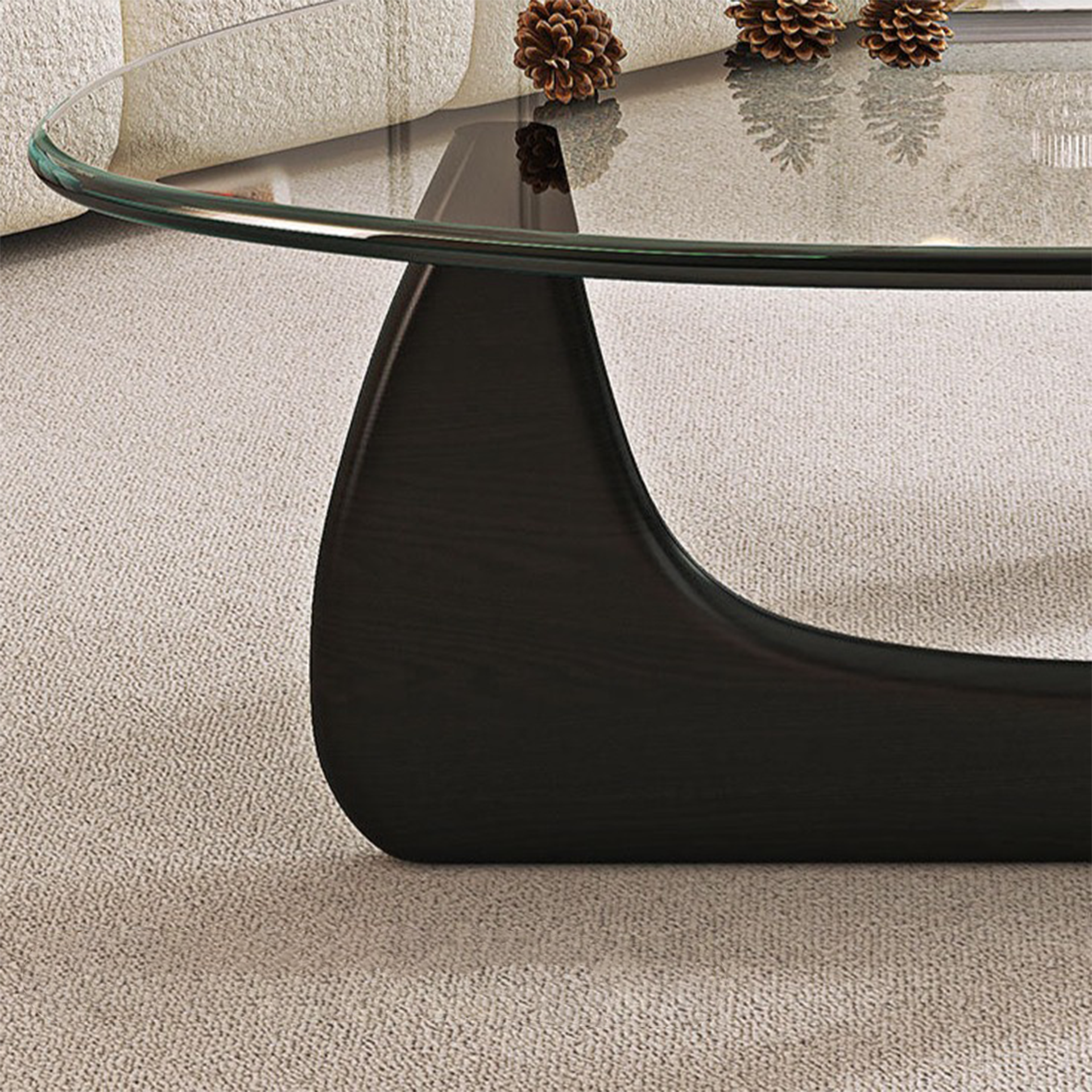 Replica Coffee Table, 1M, Black
