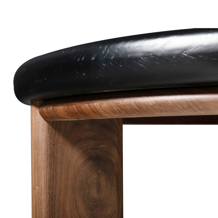 Coffee Table, White/Black/Walnut