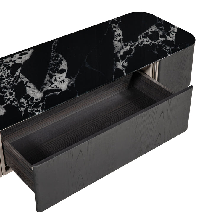 TV Stand, Black Rose - New Zealand