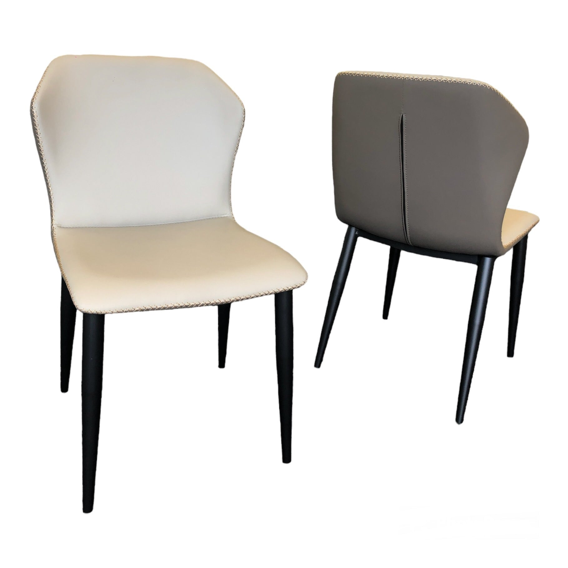Tolfa Dining chair, Set of 2, Grey, 480x600x820mm Proferlo Furniture