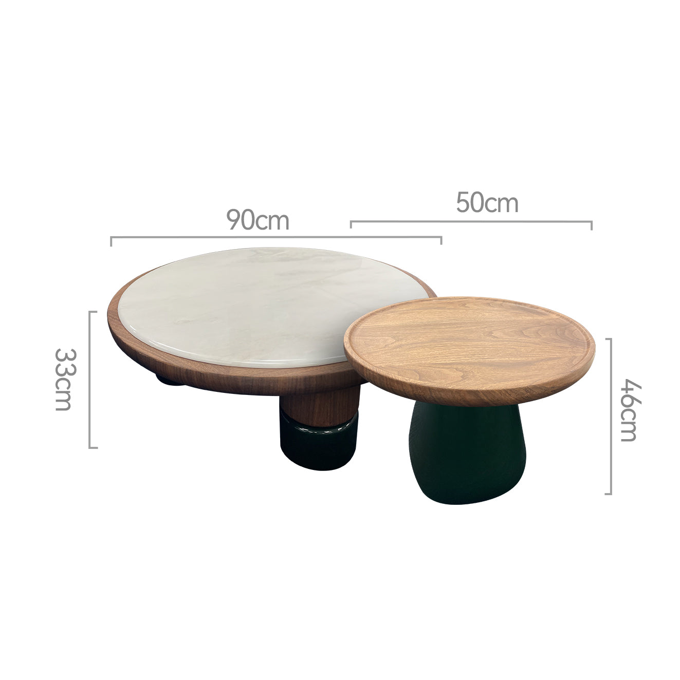 Porto Coffee Table, Set of 2