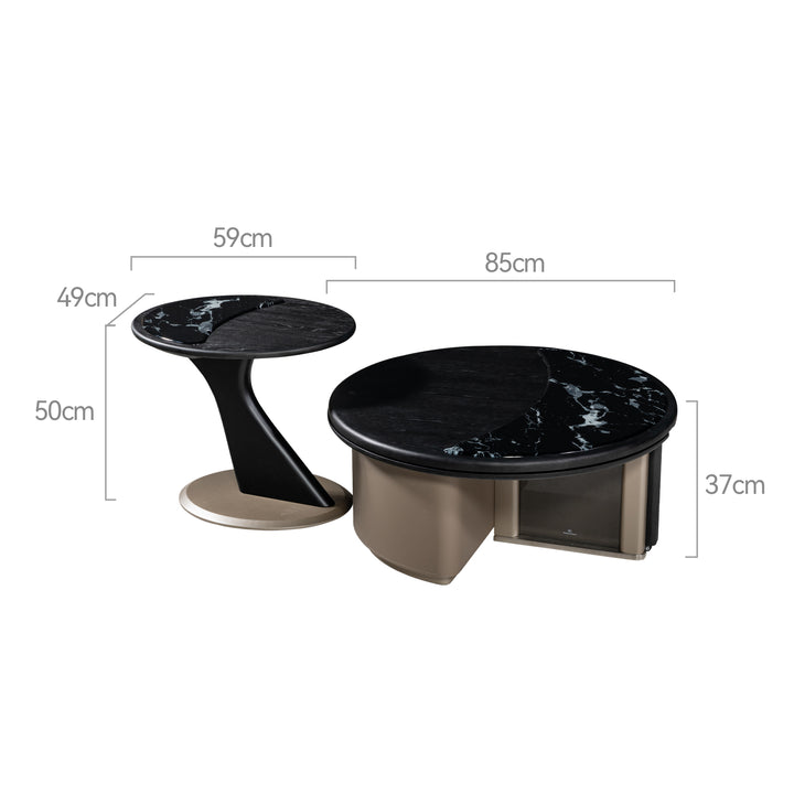 Coffee Table, Black Rose