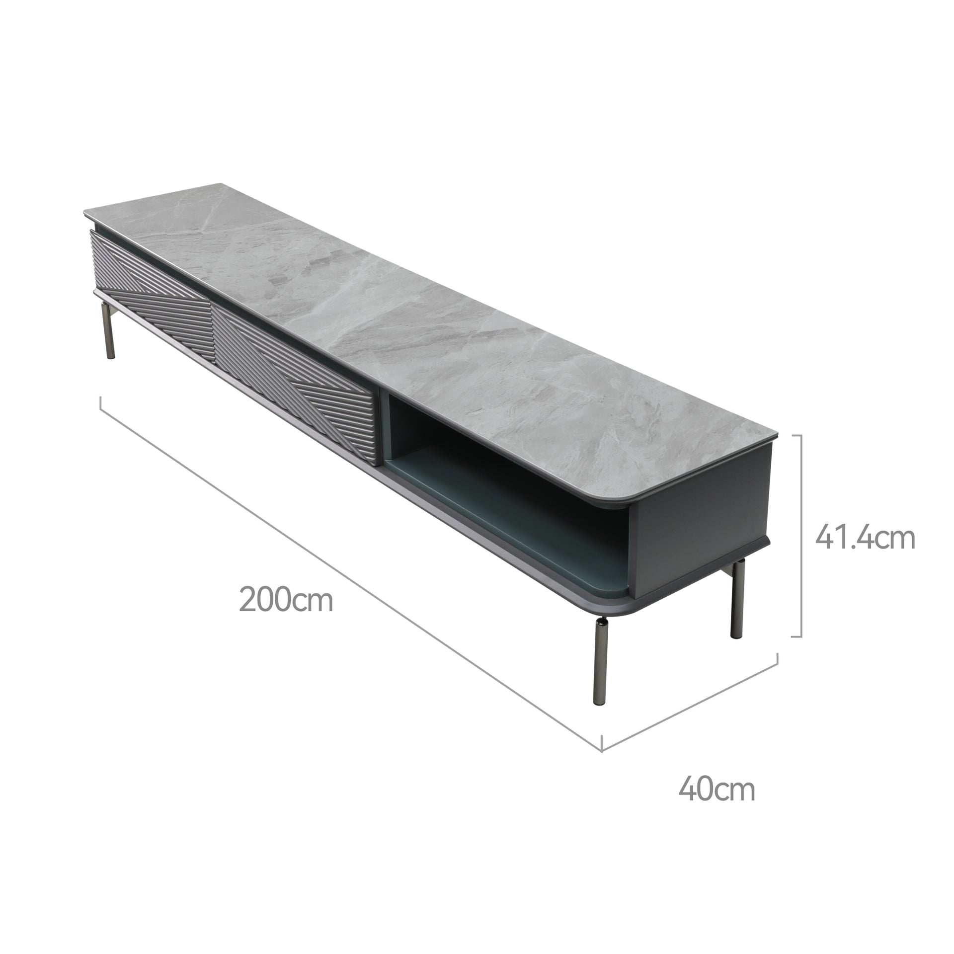 Varese TV Stand, 2M