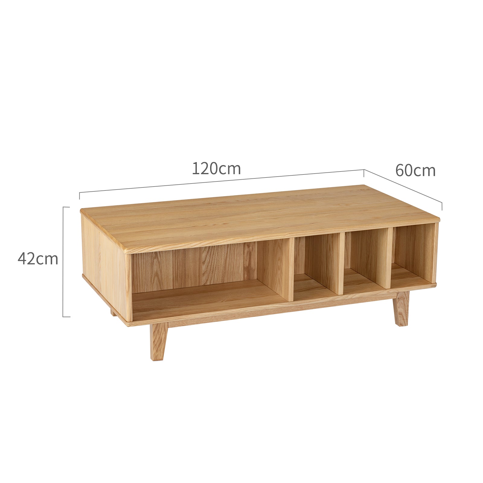 Arezzo Coffee Table, Wood