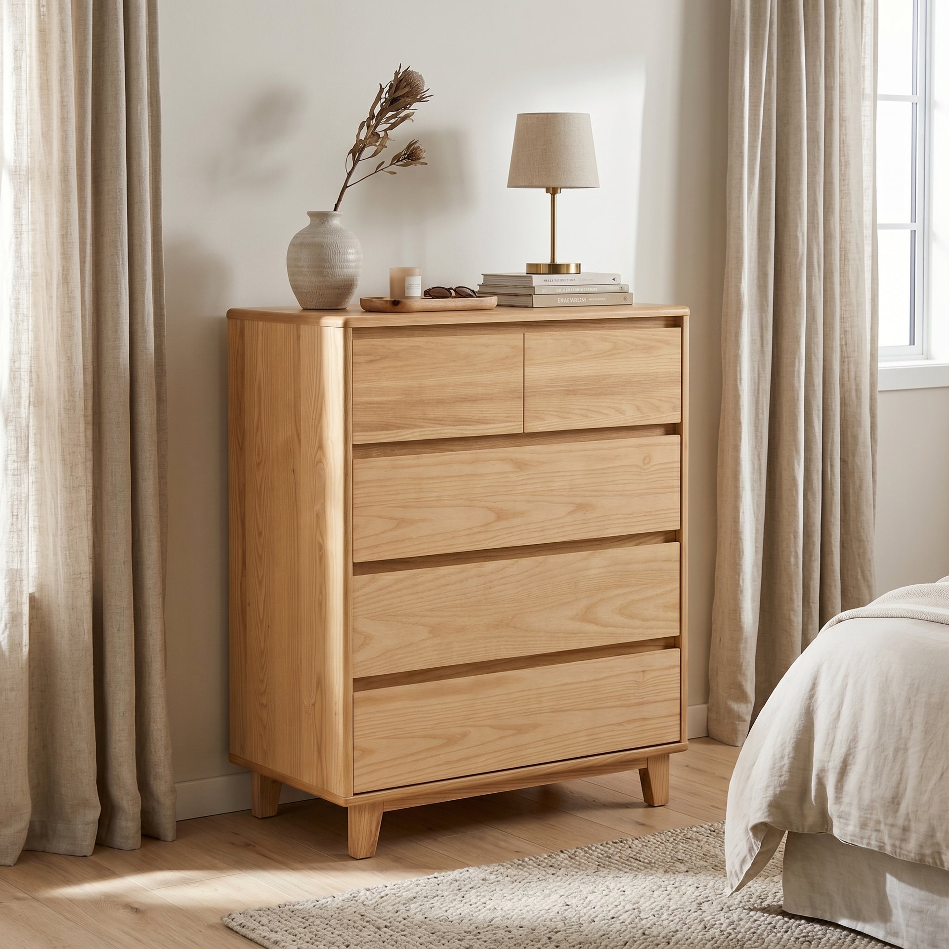 Arezzo 2 over 3 Tallboy, Wood