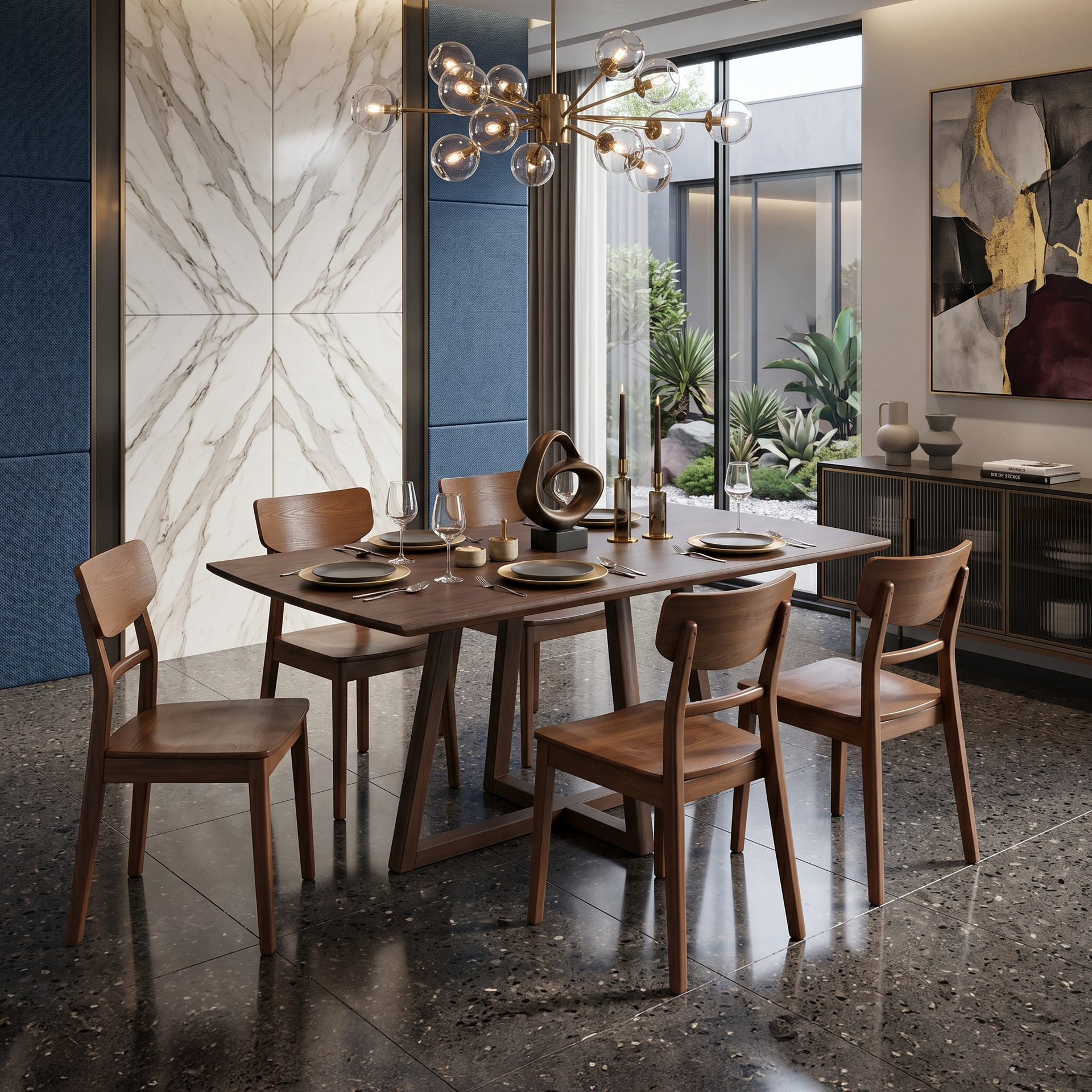 Arezzo Blade Dining Table 1.6M