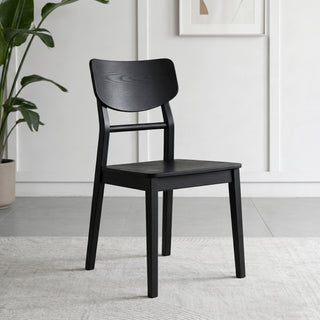 Arezzo Dining Chair, Black(Set of 2)