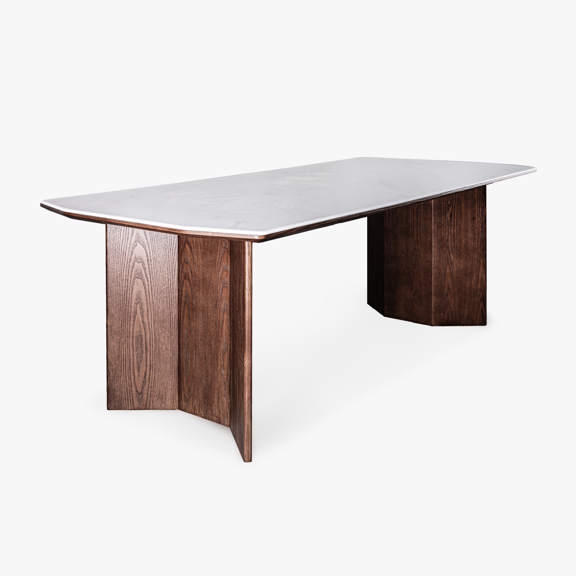 Arezzo Microcrystalline stone-top Dining Table 2.2M