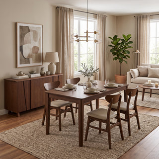 Armati Dining Table, 1.4M, Claro Walnut