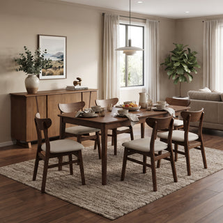 Armati Dining Table, 1.8M, Claro Walnut