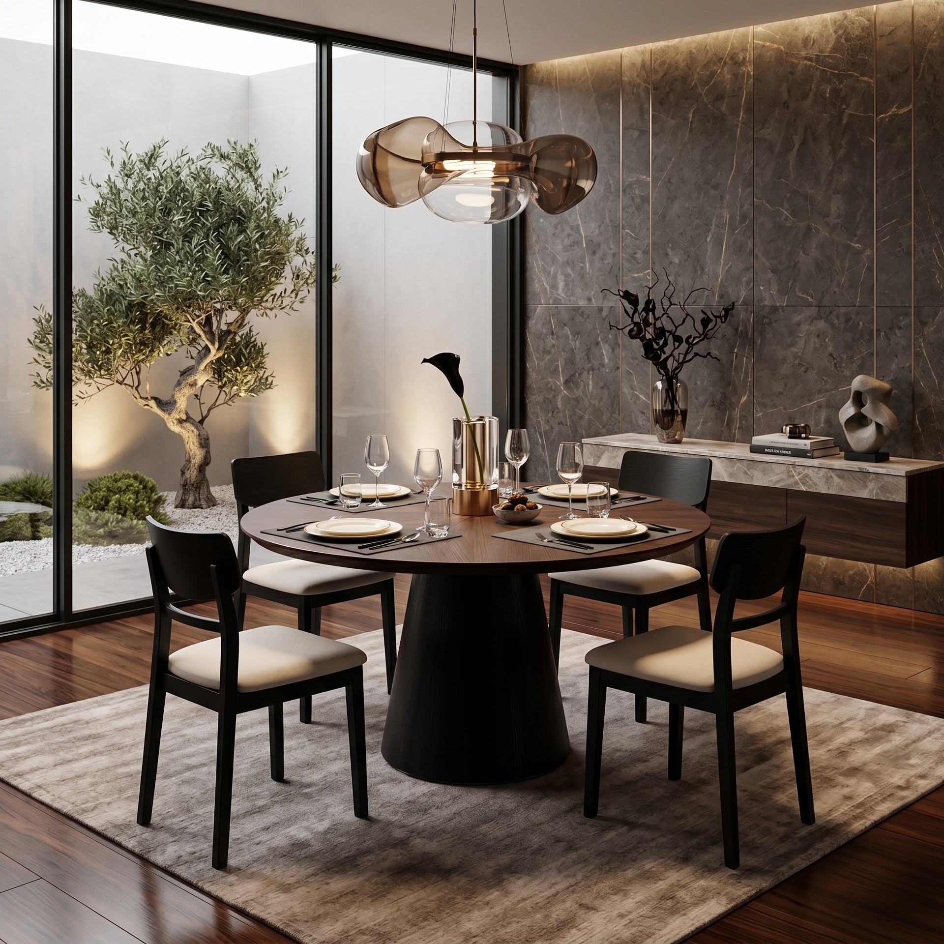 Armati Round Dining Table, 1.2M