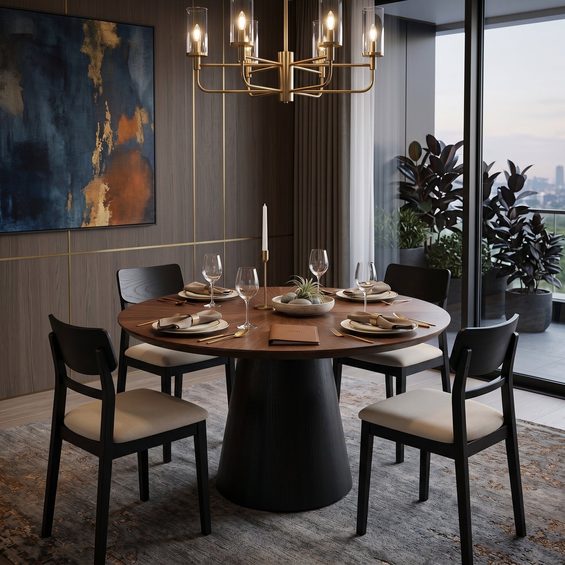 Armati Round Dining Table, 1.2M