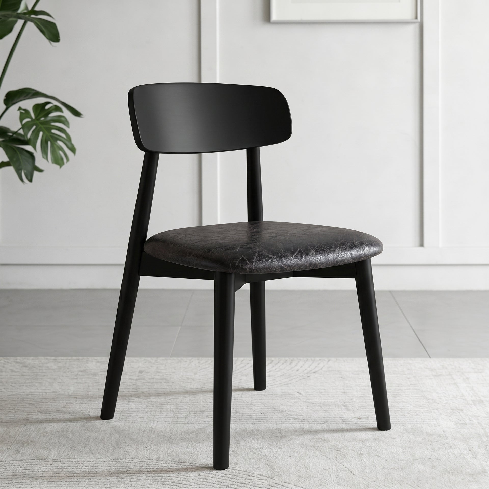 Bari Brown Dining Chair(Set of 2)
