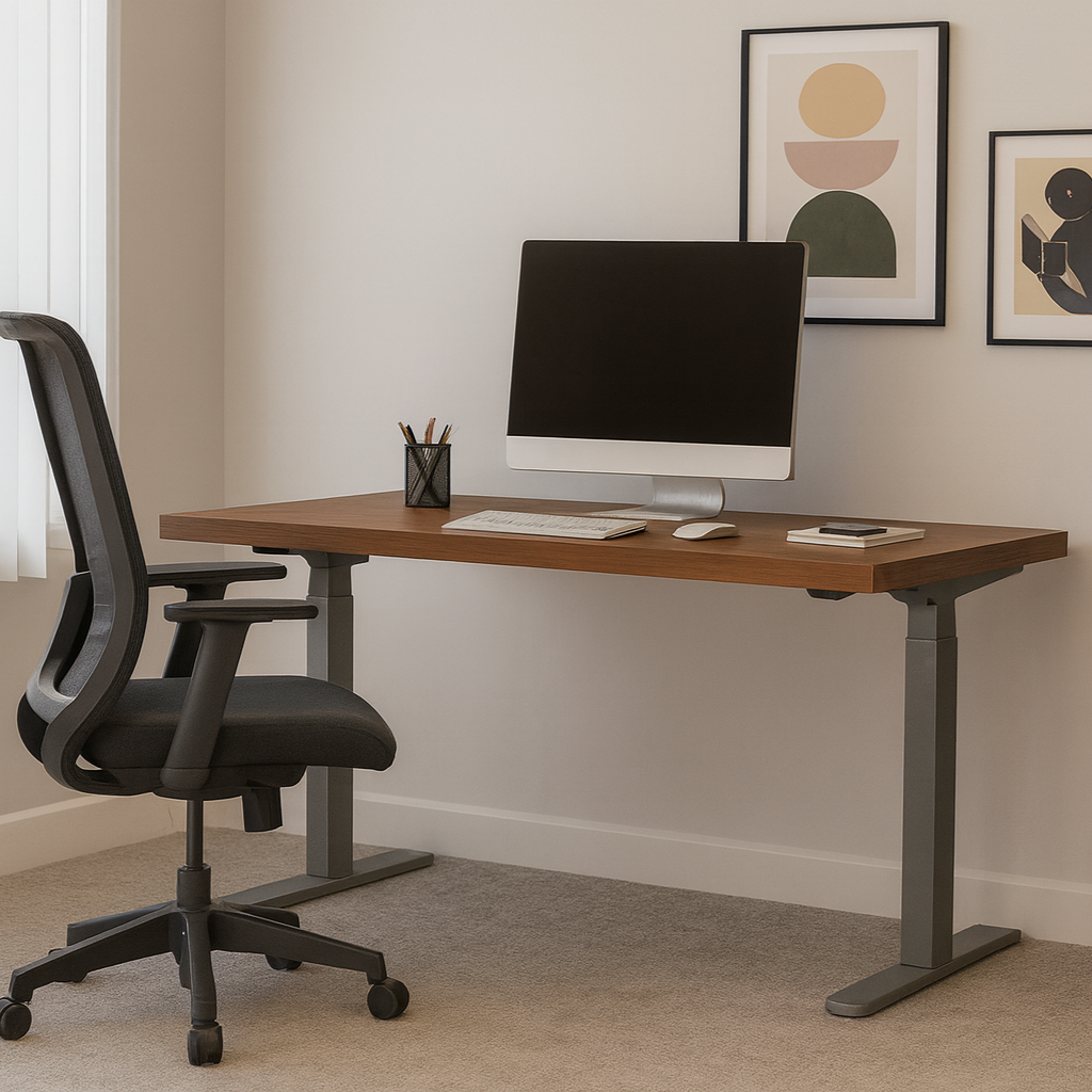 Asti Electric Standing Desk, 1.6M, with Charger