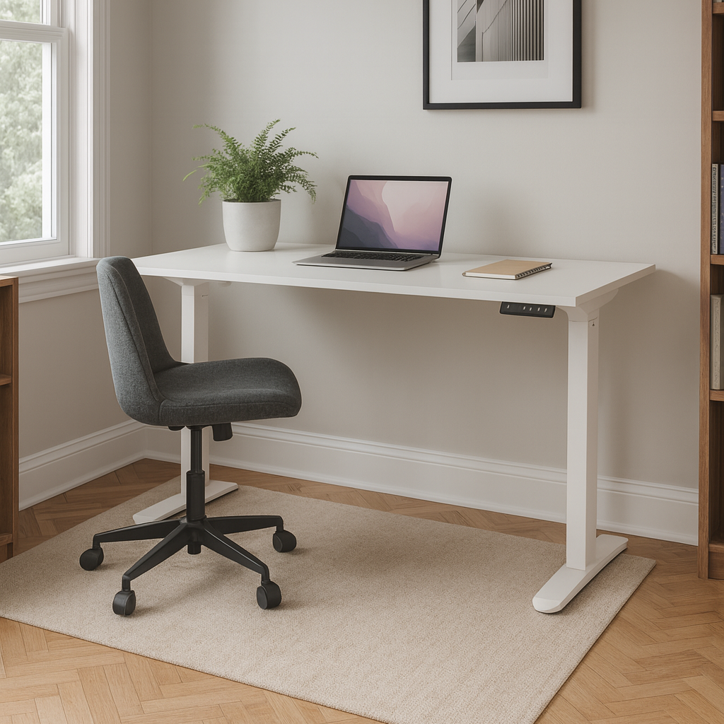 Edge Electric Standing Desk, 1.4M, with Charger