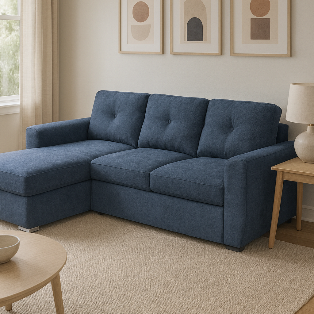 Cuneo Sofa Bed, Blue