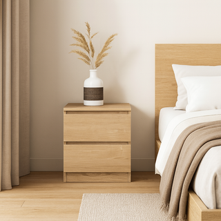 Sotta Bedside Table, Oak